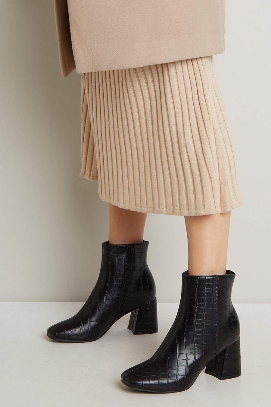 Mabel Heeled Ankle Boot